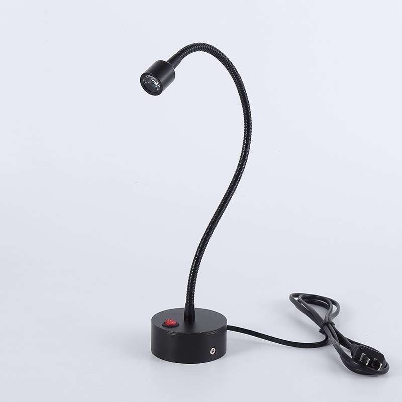 led可移动射灯明装吸顶超亮旋转一头二头三头软管店铺插电式谢灯