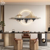 新客厅电视沙发背景墙创意金属装 饰挂件卧室玄关壁饰