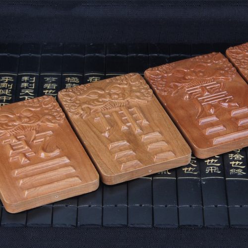 补房屋缺角桃木牌挂件西北角乾位补角牌西南坤位旺夫牌西北补位牌