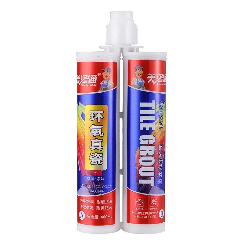 美修通环氧级真瓷胶防水填缝瓷砖地砖美缝胶