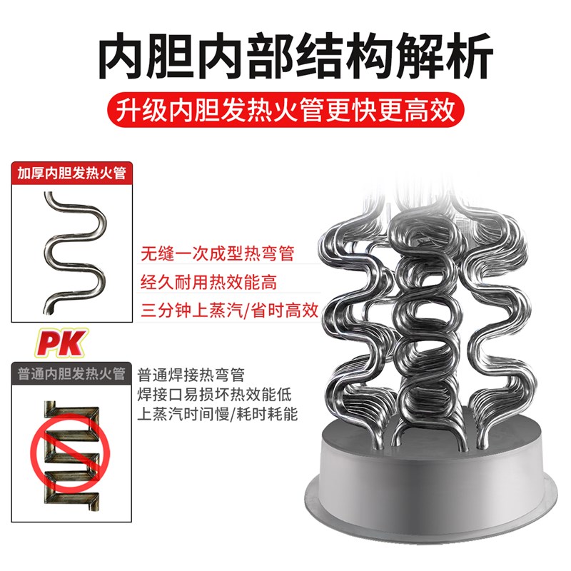 锅炉蒸汽发生器电加热蒸汽机家用商用小型高温燃气煮豆浆酿酒专用