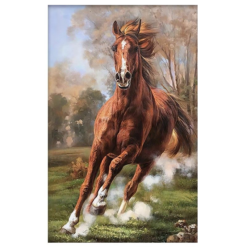 八骏图玄关挂画客厅进门壁画书房马到成功背景墙走廊过道竖墙画,家居饰品,现代装饰画,淘宝优惠券,粉丝福利购,淘宝优惠卷