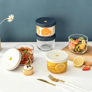 瓶罐泡菜罐子 玻璃保鲜碗带盖防潮密封罐食品级水果保鲜盒燕窝分装