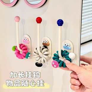 发圈发箍收纳架卫生间发饰发夹皮筋头绳挂钩发绳首饰品收纳摆件