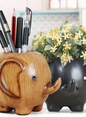 斯堪的纳维亚创意笔架教师节礼物实用返校礼物书桌装饰品书架展示