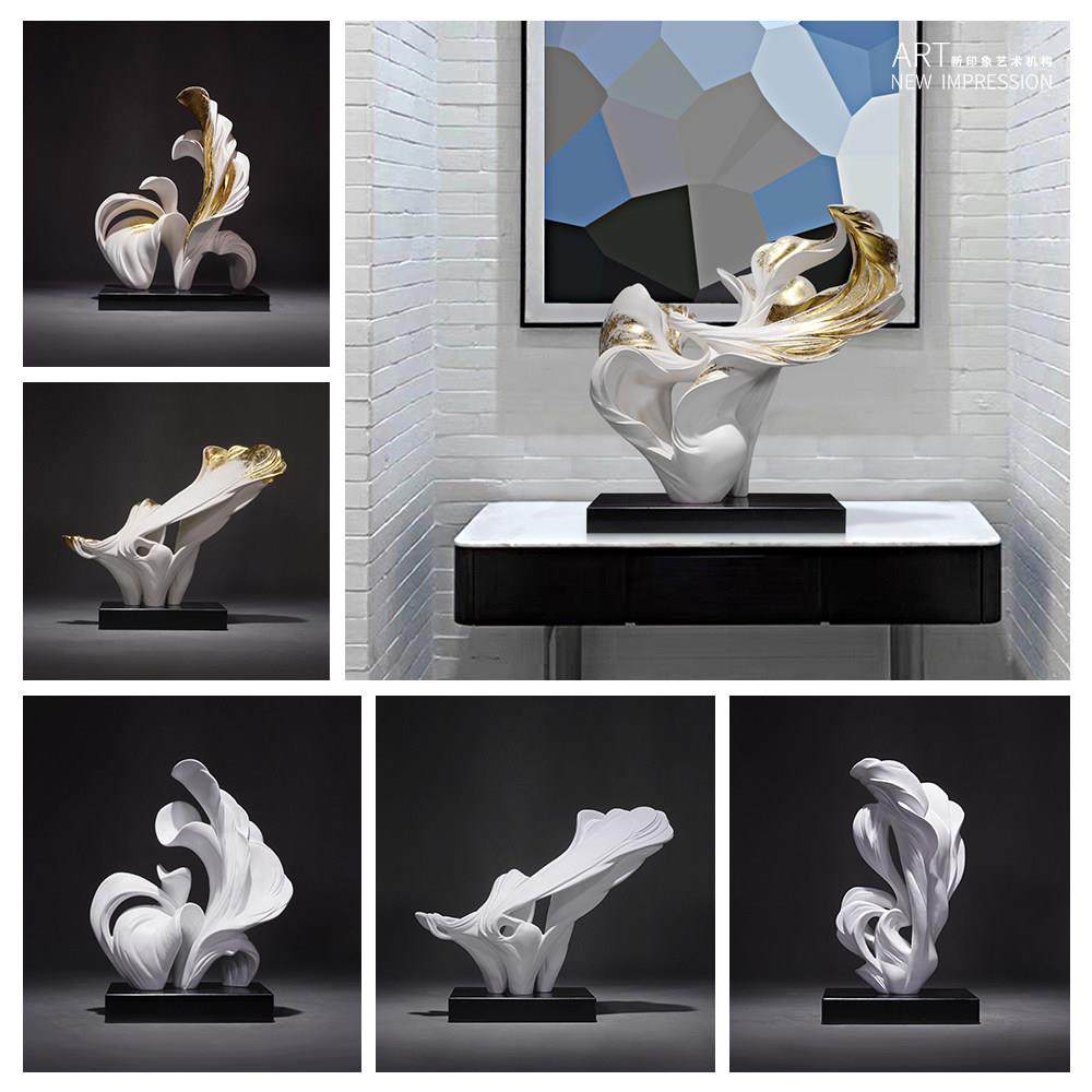 创意摆件家居饰品客厅样板间酒柜装饰品玄关酒店大堂轻奢雕塑抽象,家居饰品,装饰摆件,淘宝优惠券,粉丝福利购,淘宝优惠卷