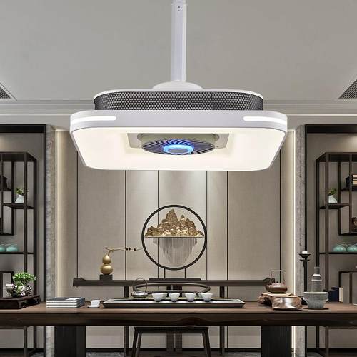 麻将机吸烟灯升降吊灯棋牌室空气净化器茶楼馆房桌专用抽烟排烟灯