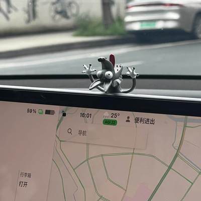 趣味解压大灰狼书签3d立体创意学生可爱搞怪动物新款小众书本标签