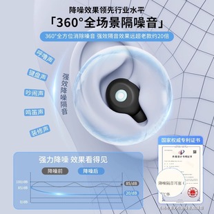新人专享 专业耳塞防噪声睡眠隔音睡觉不涨耳专用降噪耳塞