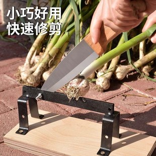 刀铡蒜头神器家用锰钢便携锋利 剪大蒜剪子剪蒜机剪蒜根须新款