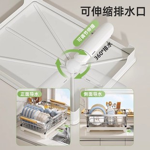 家用碗盘沥水架碗架304不锈钢厨房置物架沥水篮放碗筷碗碟收纳架