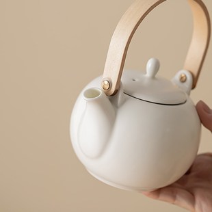 茶水分离家用新款 茶壶单壶礼盒泡茶水壶茶杯陶瓷茶具套装 2024