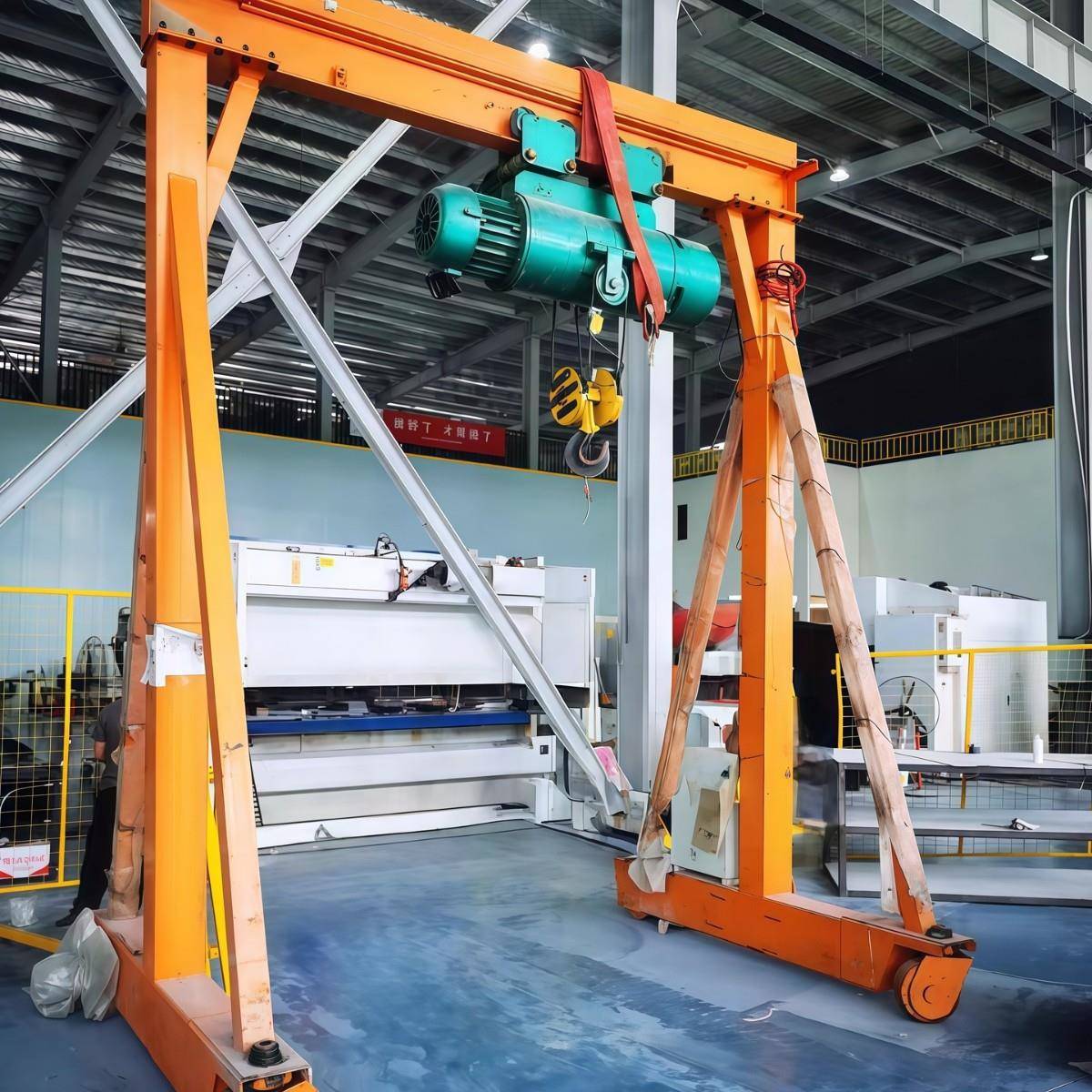 龙门吊10吨升降小型起重机龙门吊架移动电动遥控万向电动龙门架