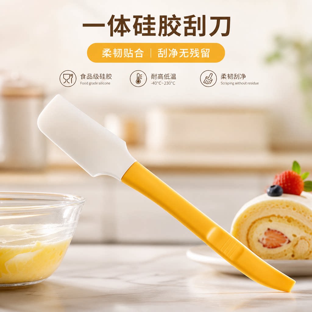 硅胶刮刀抹酱烘焙食品级