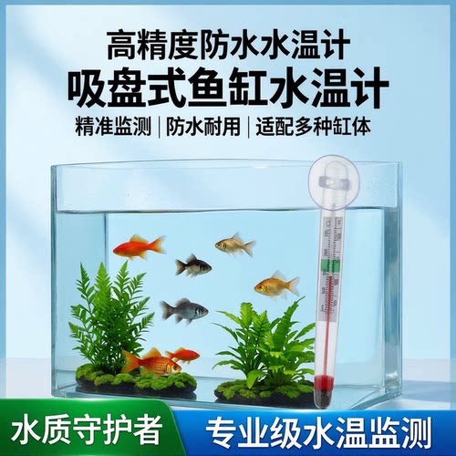 高精度吸盘式防水水温计