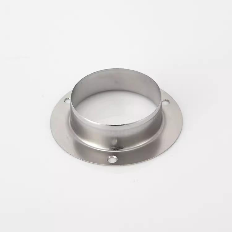 特价加厚法兰座不锈钢圆管座 衣杆架座衣杆圆管托架19/22/25/32MM