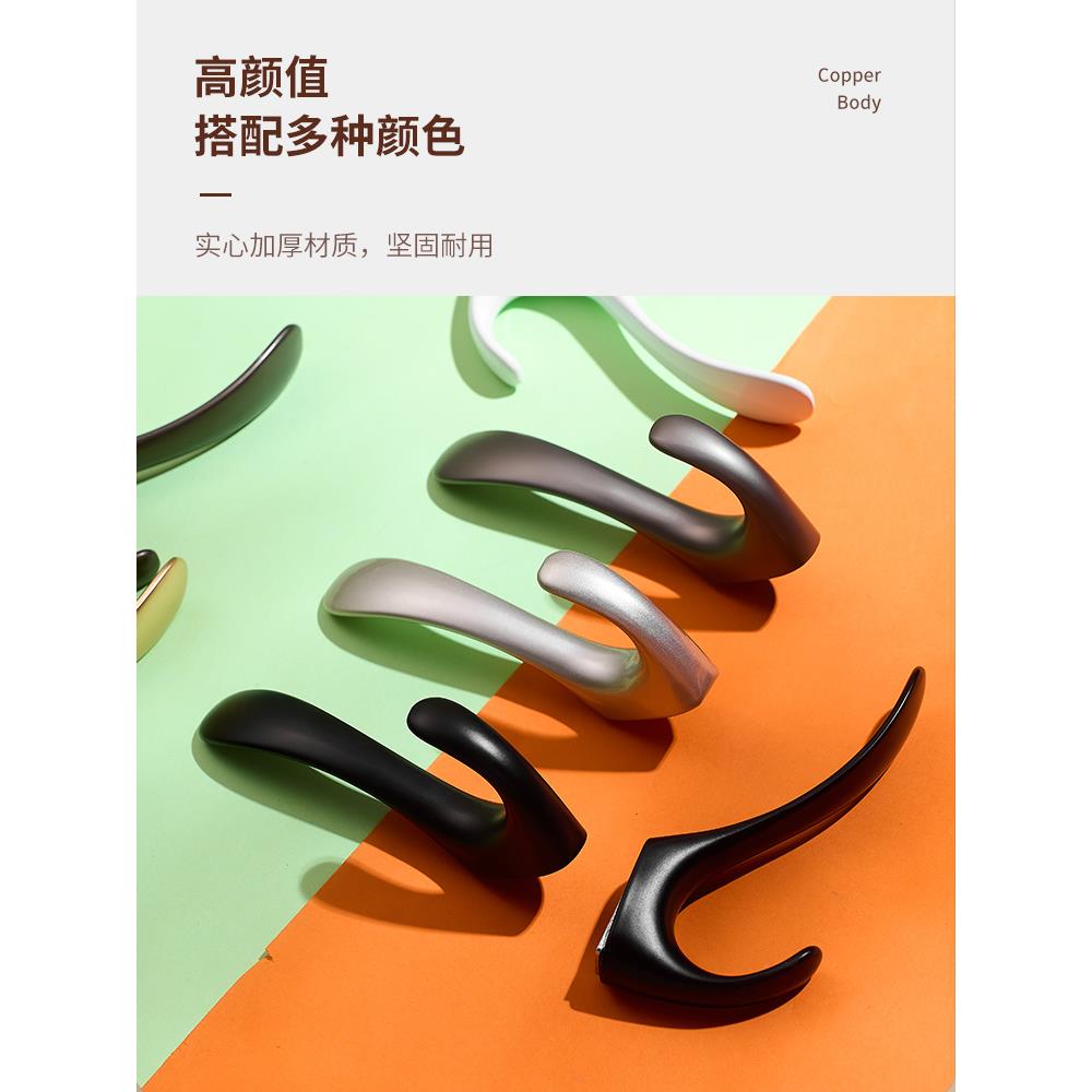 飞虎高记北欧无障碍豪华衣钩单钩入口Normcore门后鞋柜简单的大衣