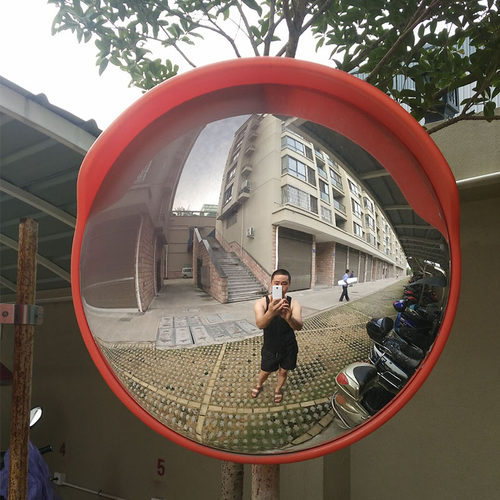 m公路转弯镜道路反光镜马路广角镜交通安全设施路口凸面镜子