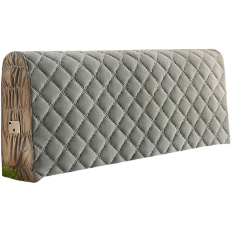 欧式1米8床头软包罩布艺皮床木床靠背垫保护加厚防撞全包防尘