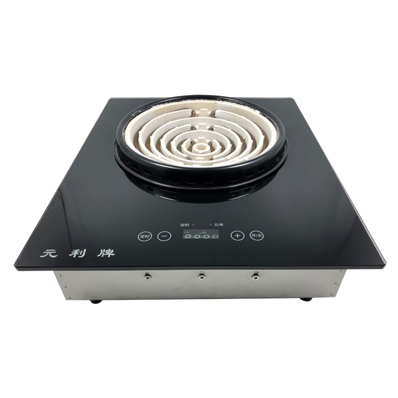 大功率元利牌触摸可定时电炉子商用电炉丝灶炒菜做饭电炉