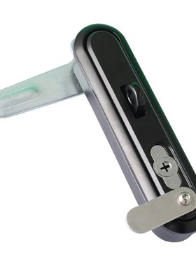 威满柜锁 MS8012Z11 黑色平面锁 开关机柜控制箱锁 配电器箱锁