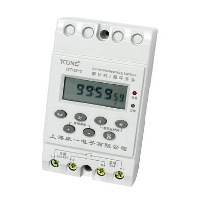 上海卓一 循环倒计时时控开关 220V 时间控制器ZYT16Z-S定时器
