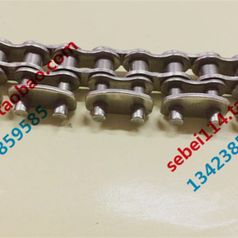 诺斯达回流焊链条 不锈钢双排链条 35B双排链