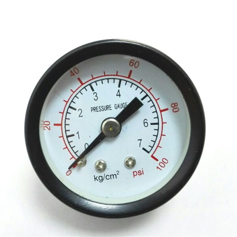 pressure gauge 0~7kg/cm 100psi 直径40.5mm -42mm 螺纹Zg1/8