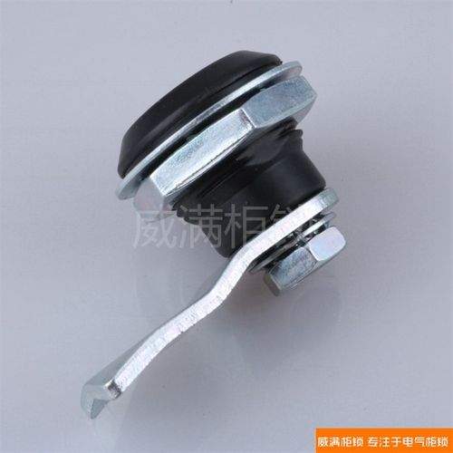 威满柜锁 MS805黑 圆柱锁开关电器仪表柜门锁 工业用锁机箱机柜锁