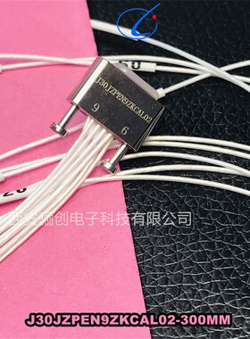J30JZPEN9ZKCAL02-30CM     J30JZ/XPN9TJCAP01-30CM矩形连接器