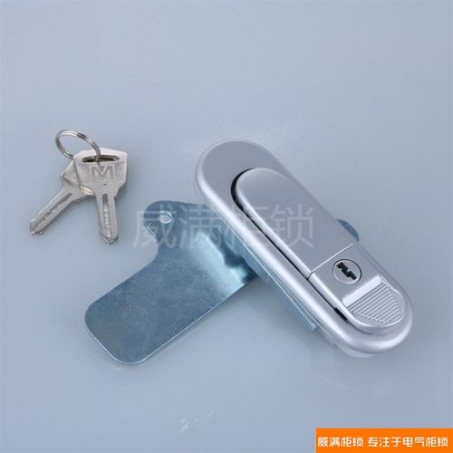 威满新AB30112不锈钢平面锁AB302 消防配电箱机柜锁AB303弹跳锁