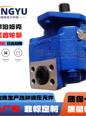 泵泊姆克PERMCO压力齿轮泵P124-G16182LD54GBO液压泵油泵高压