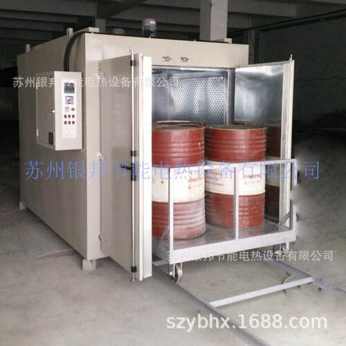 电热油桶烘烤箱_工业原料预热油桶烘箱_8桶装油桶烘烤箱