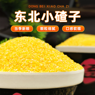 东北小碴子玉米糁农家笨碴子碎小粒苞米糁棒子糁细包谷米玉米粥