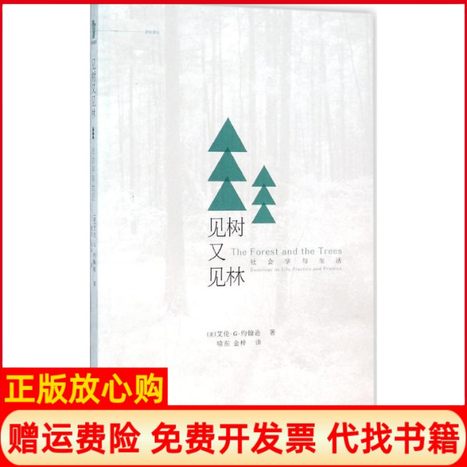 正版书9成新】见树又见林美艾伦G约翰逊AllanGJohnson喻东金梓译中央编译出版社9787511729231 - 实物图