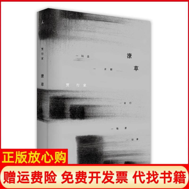 正版书】潦草贾行家著上海三联书店9787542662620