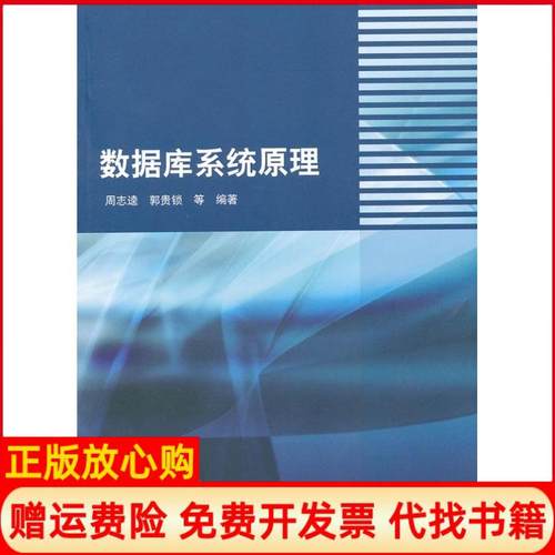 【正版书】数据库系统原理周志逵著郭贵锁著清华大学出版社9787302186267