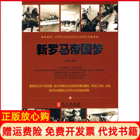 【正版书】新罗马帝国梦王志强 外文出版社9787119062433