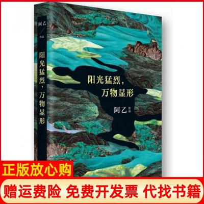 【正版书】阳光猛烈万物显形阿乙著北京十月文艺出版社9787530214091