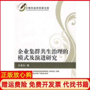 【正版书】企业集群共生治理的模式及演进研究王海光著经济科学出版社9787505880979
