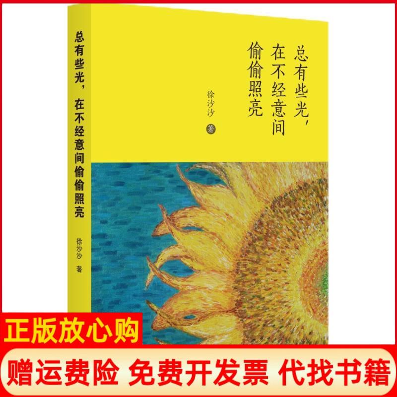 【正版书】总有些光在不经意间偷偷照亮徐沙沙著九州出版社9787510876974