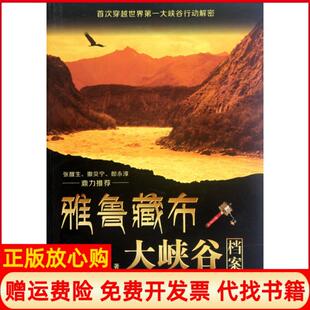 雅鲁藏布大峡谷档案厉子著陕西师范大学出版 书 社9787561363775 正版