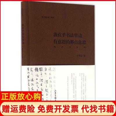 【正版书】我在乎书法里边有意思的那点意思于明诠著山东画报出版社9787547414989