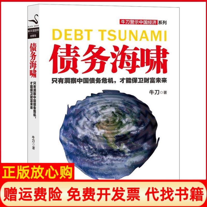 正版书】债务海啸牛刀浙江人民出版社9787213056901