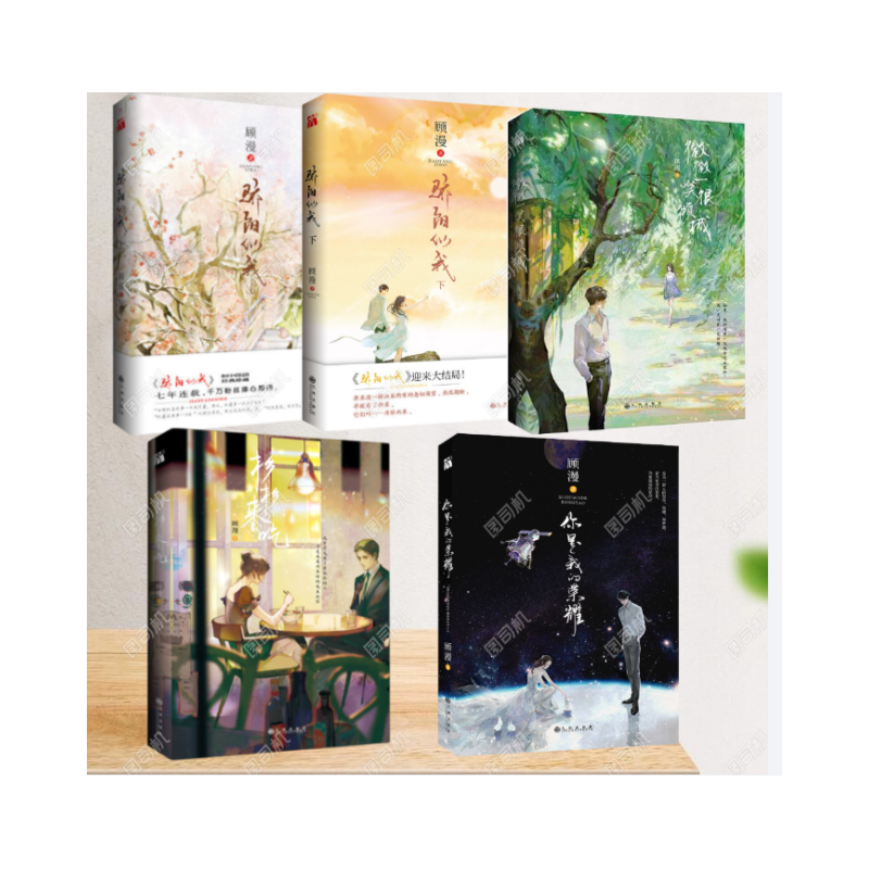 顾漫小说全五册骄阳似我九州出版