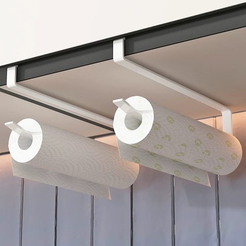 厨房免打孔卷纸架置物架