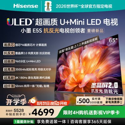 海信E5S65吋U+MiniLED电视