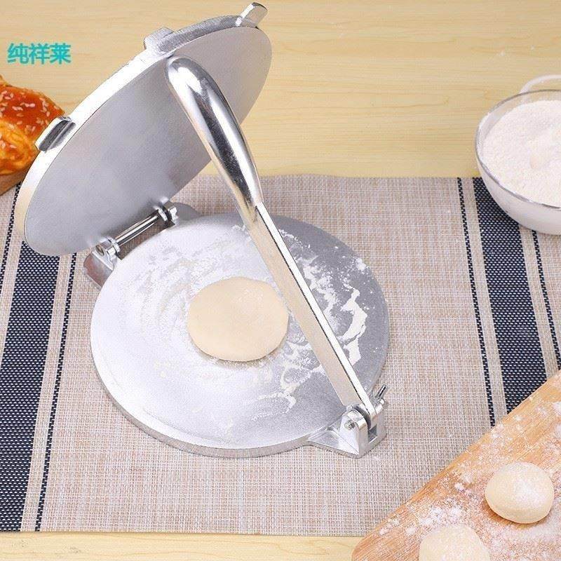铝制压饼器墨西哥压饼工具 玉米饼面团压薄饼机 饺子皮压皮器