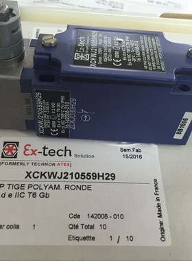 Technor Italsmea 法国产原装进口XCKWJ210559H29防爆限位开关