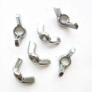 镀锌蝶形螺母碟型羊角螺丝帽元 M16 宝手拧M4M5M6M8M10M12